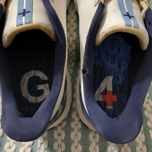 Men's G-Fore White and Blue Camo  Athletic Golf Shoes